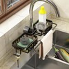 Kitchen Faucet Storage Rack Faucet Sponge Holder Hanging Drain Rack