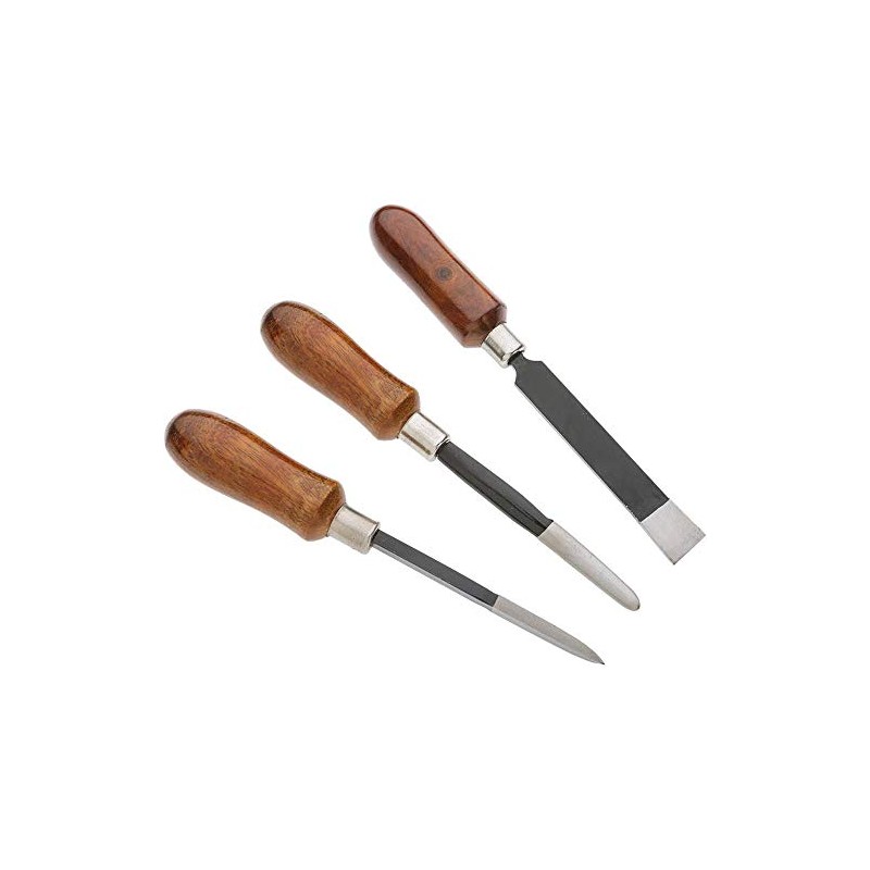 Grizzly T10086 3-Piece Machinist's Scraper Set