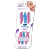 Schick Hydro Silk Touch-Up Multipurpose Exfoliating Dermaplaning Tool, Eyebrow Razor,
