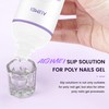 AIJIMEI Gel Nail Slip Solution Poly Gel Slip Solution Set