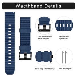 Zeit Diktator Nylon Watch Bands 20mm 22mm Quick Release Woven Tactics/Sport Watchbands for Men
