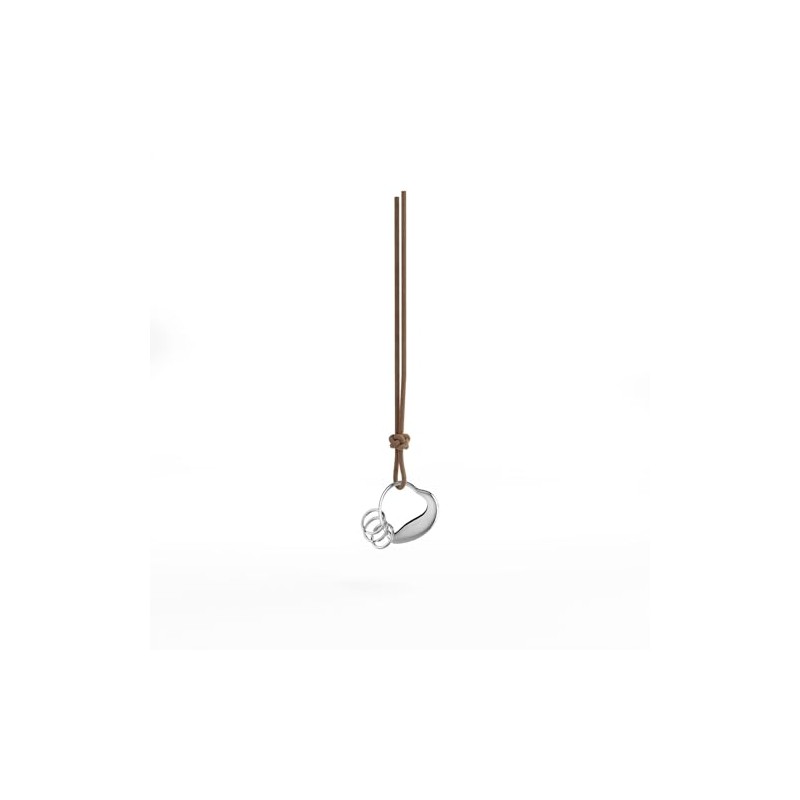 Georg Jensen 10020644 Key Ring Keychain Accessory HEART Silver Diameter