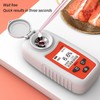 LCD Brix Digital Refractometer Non Slip Dust Proof Cover Digital