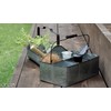 Posh Living 63454 Pot Cover Iron Planter Square