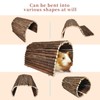 AGGQQA Guinea Pig Hideout Rabbit Hide Pet Rat Cage Accessories