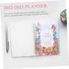 TEHAUX Daily Planner Notepad Goal Planner a Size Coil Notebook