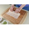 HTB HTB-BSR-W Bamboo Sushi Roll, 9.4 x 9.4 inches (24