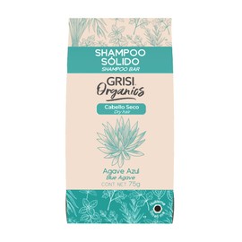 Shampoo Sólido Agave Azul para Cabello Seco, 75gr