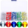MINGZE LED Light Emitting Diodes Set, 3 mm 5 mm
