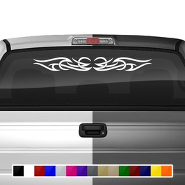 Sticky Creations Tribal Scroll Decoration Accent Decal Sticker Windshield Window Vinyl Graphic Banner Car Truck SUV Vehicle Boat Trailer ATV 36"x4.25"+ (Design #165)