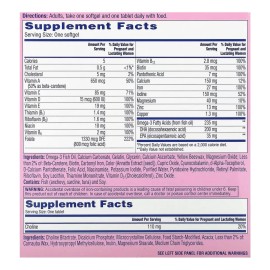 One A Day Women Prenatal Advanced Con 60 + 60 Caps Importado