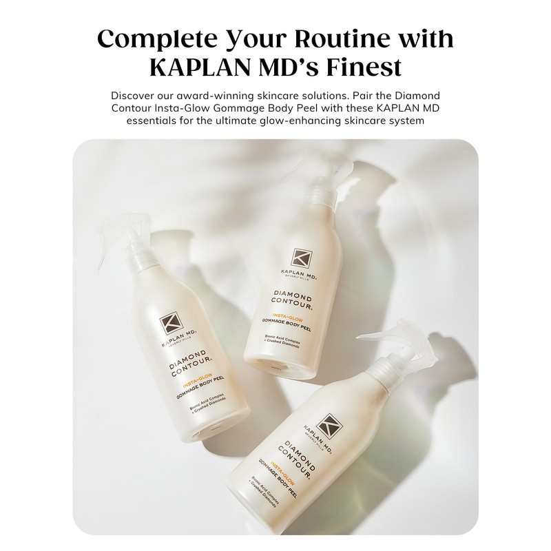 KAPLAN MD Diamond Contour Insta-Glow Gommage Body Peel – Body