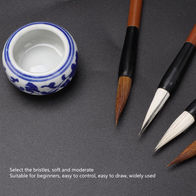 Chinese Traditional Calligraphy Set Four Treasures of the Study Brush