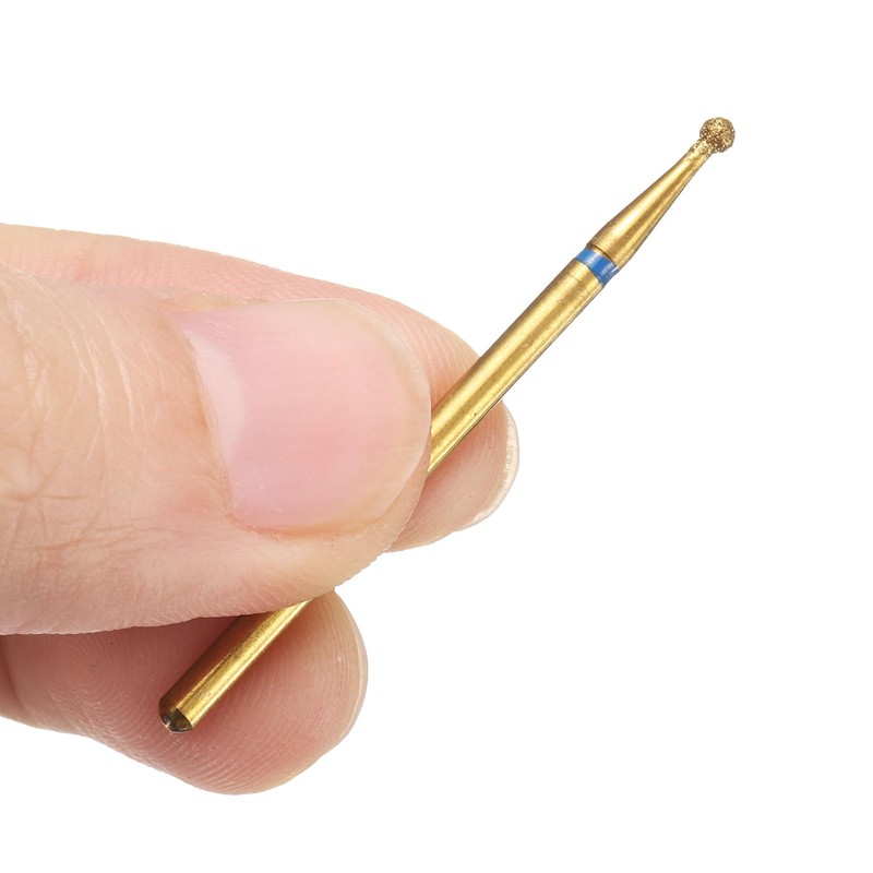 sourcing map 8pcs 120-140 Grits Diamond Grinding Bit 2mm Ball