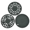ASFEC Silicone Trivet Mat,Set of 3 Heat Resistant Trivet for