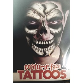 Skull - Costume Face Tattoo