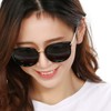 Cat Hand Women's Sunglasses, Polarized Lenses, Fox-Shaped, UV 400, UV