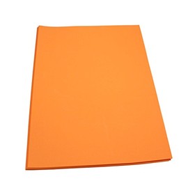 Craft Foam Sheets-12 x 18 Inches - Orange - 5 Sheets-2 MM Thick