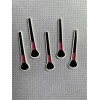 5pc. Makeup Brush Resin Planar Flatback, Makeup Cabochon, Bow Center,