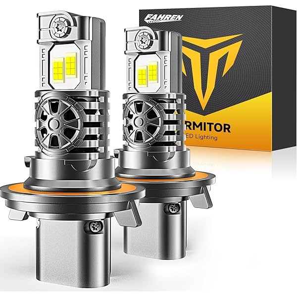 H13 9008 Light Bulb, 40,000LM 10X Super Brighter 1:1 Halogen