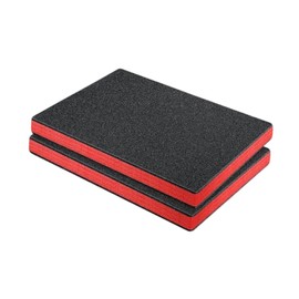 Colcolo 2 Pieces Tool Box Foam Insert,Tool Foam Sheets, Practical Tool Box Liner Packing Pads, L