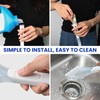 RIMAY Hard Bristle Crevice Cleaning Brush with Soap Dispenser 2