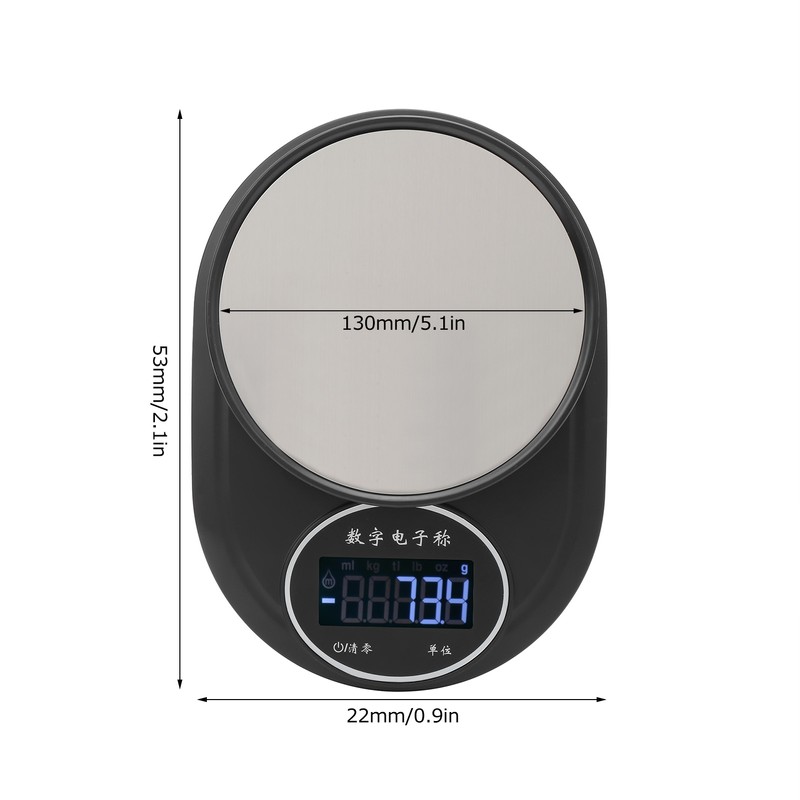 5kg/0.1g TY-311 Portable Digital Weighing Scale LCD Electronic Scales Measuring