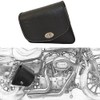 TOTMOX PU Leather Motorcycle Left and Right Saddle Bags, Large