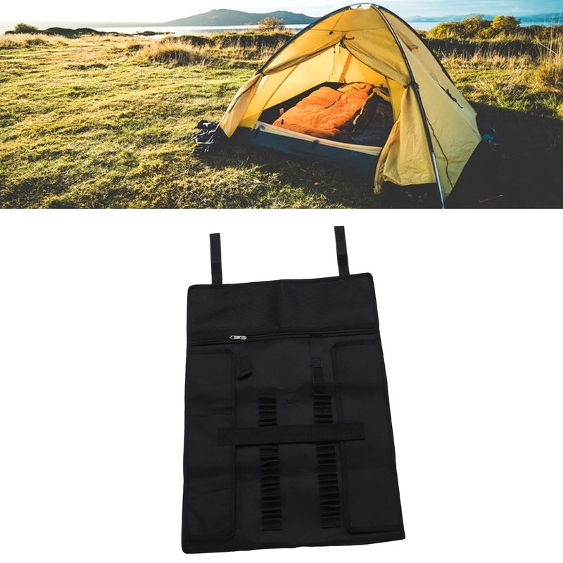 Camping Tent Stake Bag Large Capacity Multi Functional Tent Accessories