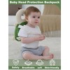 Baby Head Protector Backpack with Safety, Toddler Adjustable Head Protection