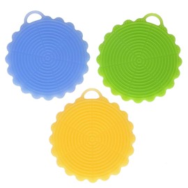 Fun and Function Sensational Textured Circle Fidgets (Set of 3) - 5.4” Diameter - Age 3+