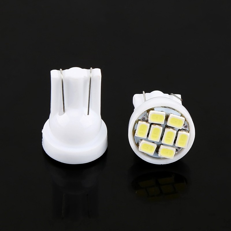 100 Pcs T10 8 SMD 1206 LED Car Interior Light