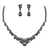 EVER FAITH Mujer Sets de Joyería Cristal Austríaco Elegante Boda