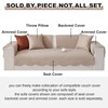 vctops Boho Cotton Quilted Couch Cover Soft Embroidered Sofa Cover