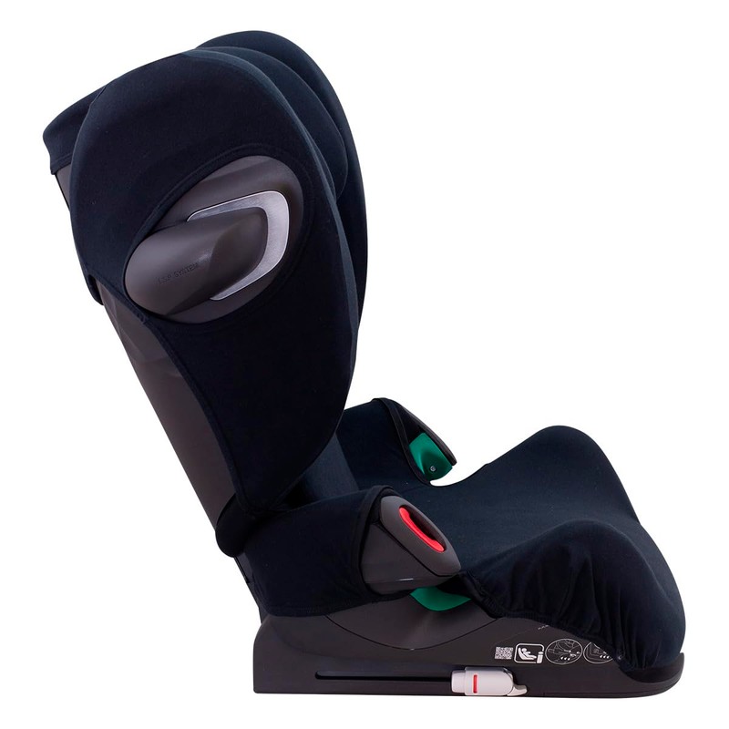 JYOKO Kids Cover Compatible with Cybex Solution G I-size (Black