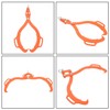 Timunr 2 Serrated Claw Hook,Log Lifting Tongs, Heavy Duty Grapple