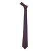 Nano Universe 668-5142203 Men's Washable Herringbone Solid Necktie, 103 Bordeaux