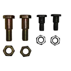 YehVeh 4 Set Motorcycle Kickstand Mount Bolt Screw with Nut M8 M10 Dirt Bike Stand Screw Mounting Bolts for Mini Bike Kickstand Dirt Pit Bike Kick Stand Electric Bike Parking Foot Side Support Stand