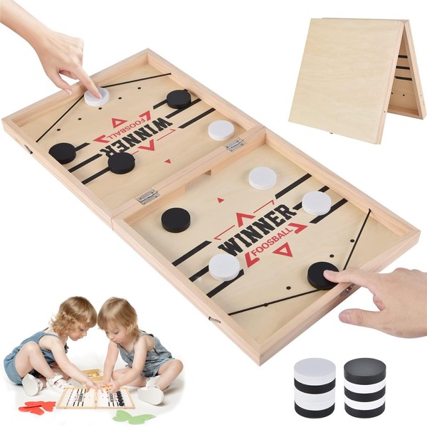 Table Football Winning Games, Super Winner Board Game, 2-in-1 Foldable