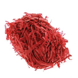 Valentines Shredded Tissue Paper for Gift Bag Hamper Red 25g - 5446