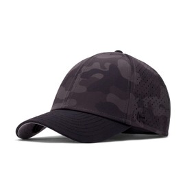 melin A-Game Hydro, Black Camo, Men’s Performance Snapback Hats, Water-Resistant Fitted Baseball Caps for Men & Women, Golf, Running, or Workout Hat, XL