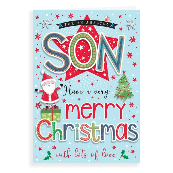 Regal Publishing Modern Christmas Card Son - 9 x 6