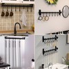 Dseap Kitchen Utensil Holder Hanger, Pot and Pan Rack Wall
