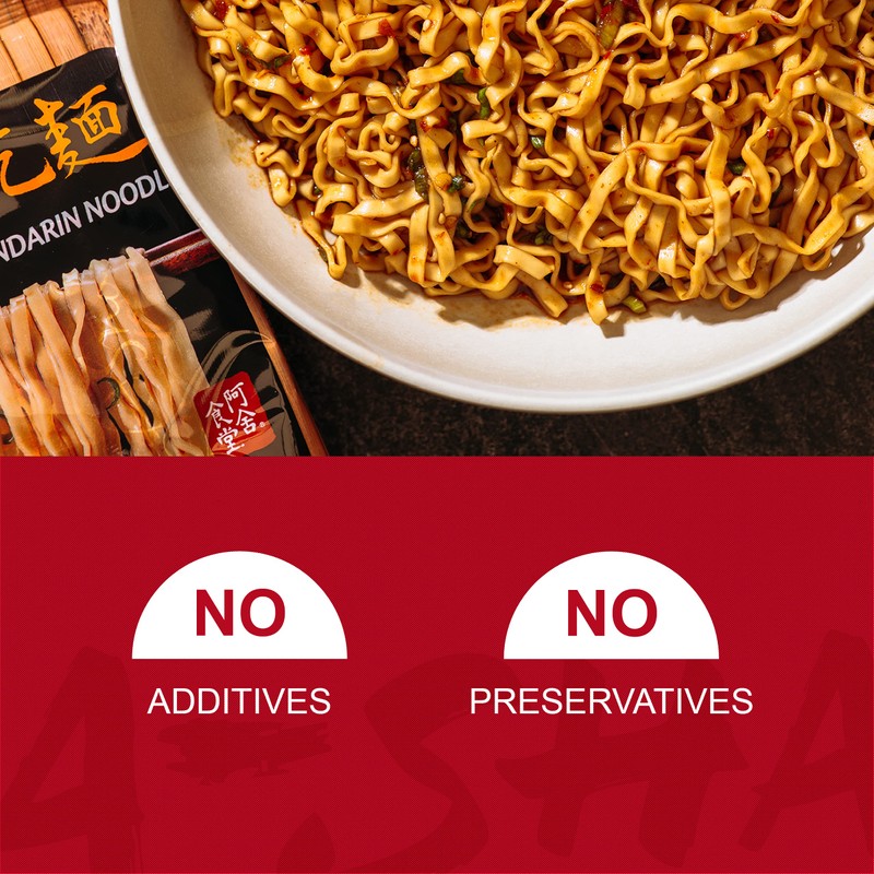 A-Sha Healthy Ramen Noodles With Original Soy Sauce - Chewy