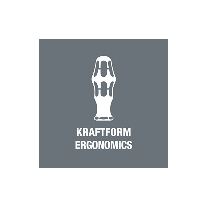 Wera - 5023120001 Kraftform Plus 354 Hex-Plus 5mm Hexagon Professional