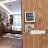 HENYIN Digital Door Lock,Unlock with M1 Card, Code and Key,Handle