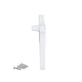 SagaSave Window Handle Locking Replacement Right Left Multicolor Aluminum Alloy Window Handles with Locks for Double Glazing Switch Window (Right - White)