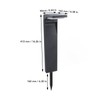 Solar Outdoor Lights Super Bright Waterproof Warm Solar Pathway Lights