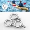 Pack of 6 Stainless Steel Eye Bolts, M10 Eye Bolts