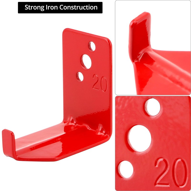 QWORK Fire Extinguisher Mount Bracket - 5 to 40 lbs